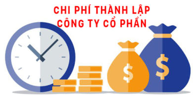 chi phí thành lập 1 công ty cổ phần