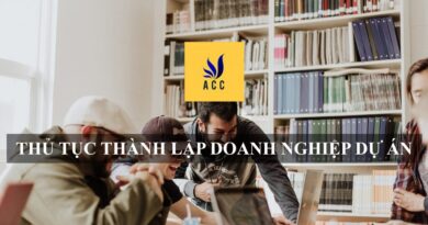 thành lập doanh nghiệp dự án